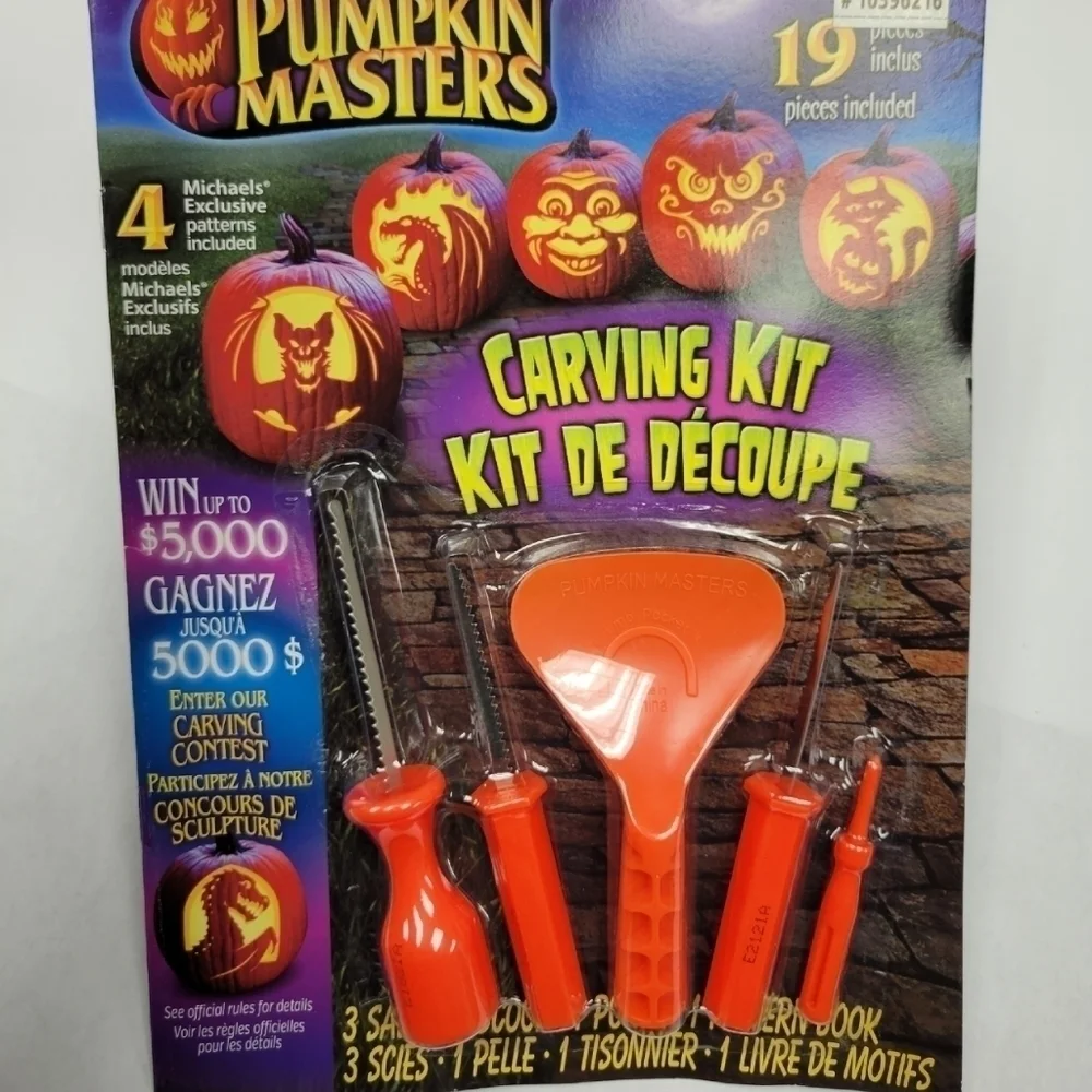 New Halloween Creatology Pumpkin Carving Craft Kit bundle